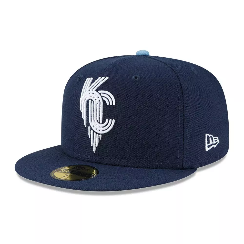 【US限定】New Era LP59FIFTY Kansas City s City Connect New Era Kansas City Royals 59FIFTY City Connect Fitted Cap-Navy